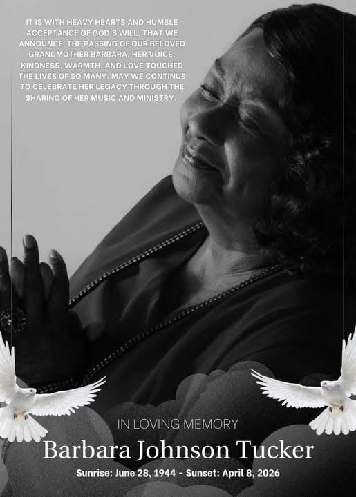 You are currently viewing Barbar Tucker Houston, TX Death– Houston’s Gospel Legend Barbara Johnson Tucker Dies at 81
